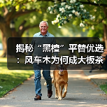 揭秘“黑檀”平替优选：风车木为何成大板茶桌高端材质新宠？（图3）