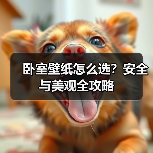 卧室壁纸怎么选?安全与美观全攻略(图1) 卧室壁纸怎么选?安全与美观全攻略(图1)