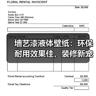 墙艺漆液体壁纸：环保耐用效果佳，装修新宠？（图4）