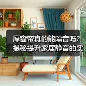 厚窗帘真的能隔音吗？揭秘提升家居静音的实用技巧（图4）