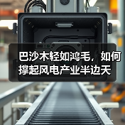 巴沙木轻如鸿毛，如何撑起风电产业半边天（图1）