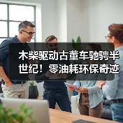 木柴驱动古董车驰骋半世纪！零油耗环保奇迹（图3）