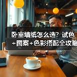 卧室墙纸怎么选？试色+图案+色彩搭配全攻