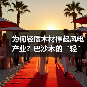 为何轻质木材撑起风电产业？巴沙木的“轻”与“强（图4）