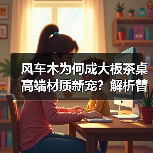 风车木为何成大板茶桌高端材质新宠?解析替代黑檀优劣(图2) 风车木为何成大板茶桌高端材质新宠?解析替代黑檀优劣(图2)