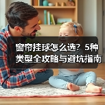 窗帘挂球怎么选?5种类型全攻略与避坑指南(图2) 窗帘挂球怎么选?5种类型全攻略与避坑指南(图2)