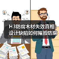 H3防腐木材失效真相:设计缺陷如何摧毁防腐等级?(图4) H3防腐木材失效真相:设计缺陷如何摧毁防腐等级?(图4)