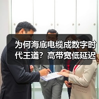 为何海底电缆成数字时代王道?高带宽低延迟解析(图1) 为何海底电缆成数字时代王道?高带宽低延迟解析(图1)