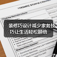 装修巧设计减少家务技巧让生活轻松翻倍（图2）