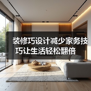 装修巧设计减少家务技巧让生活轻松翻倍（图1）