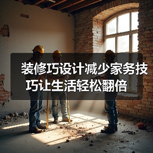 装修巧设计减少家务技巧让生活轻松翻倍（图4）