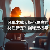 风车木成大板茶桌高端材质新宠?揭秘黑檀平替优选(图2) 风车木成大板茶桌高端材质新宠?揭秘黑檀平替优选(图2)
