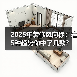 2025年装修风向标:这5种趋势你中了几款?(图2) 2025年装修风向标:这5种趋势你中了几款?(图2)