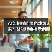 AI如何赋能绿色建筑未来？智能峰会揭示创