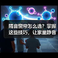 隔音窗帘怎么选？掌握这些技巧，让家里静音