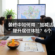 装修中如何用“加减法”提升居住体验?6个技巧让空间更舒适(图3) 装修中如何用“加减法”提升居住体验?6个技巧让空间更舒适(图3)