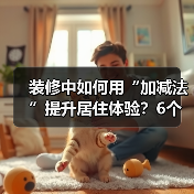 装修中如何用“加减法”提升居住体验?6个技巧让空间更舒适(图4) 装修中如何用“加减法”提升居住体验?6个技巧让空间更舒适(图4)