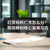 红黄褐榄仁木怎么分?精准辨别核心差异与应用指南(图4) 红黄褐榄仁木怎么分?精准辨别核心差异与应用指南(图4)