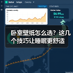 卧室壁纸怎么选？这几个技巧让睡眠更舒适（图4）
