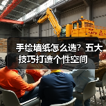 手绘墙纸怎么选?五大技巧打造个性空间(图2) 手绘墙纸怎么选?五大技巧打造个性空间(图2)