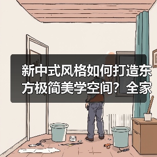 新中式风格如何打造东方极简美学空间？全家都爱的装修灵感（图3）