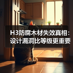 H3防腐木材失效真相：设计漏洞比等级更重要？（图4）
