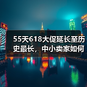55天618大促延长至历史最长,中小卖家如何破局?(图1) 55天618大促延长至历史最长,中小卖家如何破局?(图1)