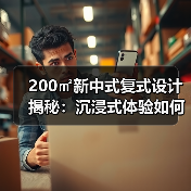 200㎡新中式复式设计揭秘:沉浸式体验如何装点理想生活?(图1) 200㎡新中式复式设计揭秘:沉浸式体验如何装点理想生活?(图1)