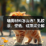 墙面材料怎么选?乳胶漆、壁纸、硅藻泥全解析(图3) 墙面材料怎么选?乳胶漆、壁纸、硅藻泥全解析(图3)