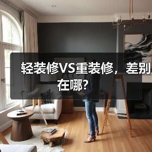 轻装修VS重装修，差别在哪？