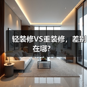 轻装修VS重装修，差别在哪？（图2）