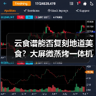 云食谱能否复刻地道美食？大屏微蒸烤一体机