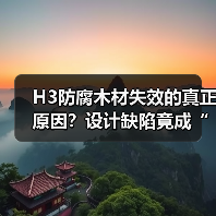 H3防腐木材失效的真正原因？设计缺陷竟成“罪魁祸首（图4）