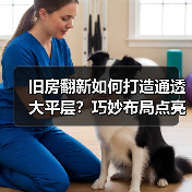 旧房翻新如何打造通透大平层?巧妙布局点亮生活空间(图4) 旧房翻新如何打造通透大平层?巧妙布局点亮生活空间(图4)