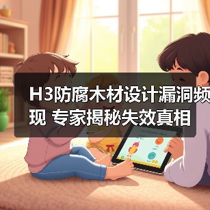 H3防腐木材设计漏洞频现 专家揭秘失效真相(图3) H3防腐木材设计漏洞频现 专家揭秘失效真相(图3)