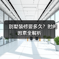 别墅装修要多久?时间因素全解析(图3) 别墅装修要多久?时间因素全解析(图3)