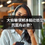 大容量保鲜冰箱功能是否真有必要？（图1）