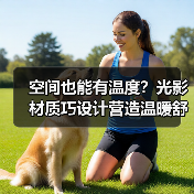 空间也能有温度？光影材质巧设计营造温暖舒