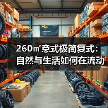 260㎡意式极简复式：自然与生活如何在流