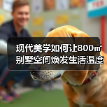 现代美学如何让800㎡别墅空间焕发生活温度？（图3）