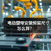 电动窗帘安装预留尺寸怎么算?(图2) 电动窗帘安装预留尺寸怎么算?(图2)