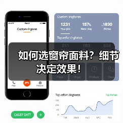 如何选窗帘面料？细节决定效果！（图2）