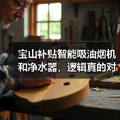 宝山补贴智能吸油烟机和净水器,逻辑真的对吗?(图4) 宝山补贴智能吸油烟机和净水器,逻辑真的对吗?(图4)