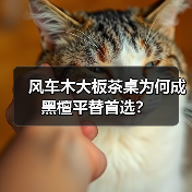 风车木大板茶桌为何成黑檀平替首选?(图3) 风车木大板茶桌为何成黑檀平替首选?(图3)