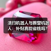 洁扫机器人与擦窗机器人：补贴真能省钱吗？
