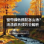 窗帘颜色搭配怎么选?清洗保养技巧全解析(图4) 窗帘颜色搭配怎么选?清洗保养技巧全解析(图4)