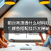 阳台吊顶选什么材料好?颜色搭配技巧大揭秘(图2) 阳台吊顶选什么材料好?颜色搭配技巧大揭秘(图2)
