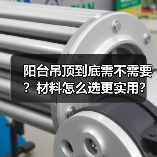 阳台吊顶到底需不需要？材料怎么选更实用？