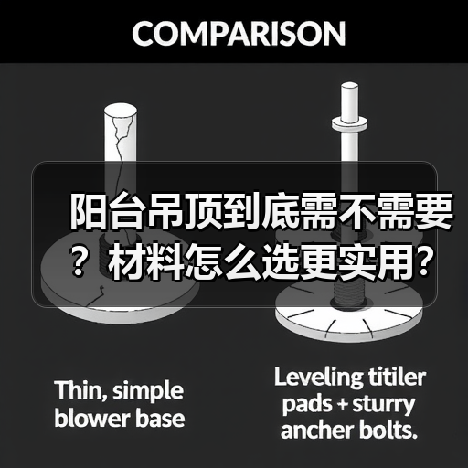 阳台吊顶到底需不需要?材料怎么选更实用?(图3) 阳台吊顶到底需不需要?材料怎么选更实用?(图3)