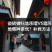 瓷砖铺贴地压墙VS墙压地哪种更优？补救方法全解析（图4）